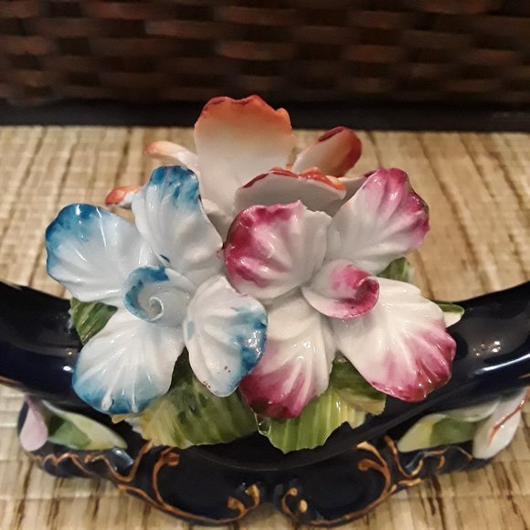 Rare VTG Porcelain CLUJ Napoca Candle Holder - Picture 4 of 10